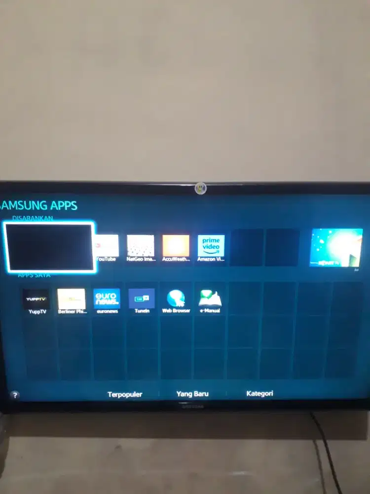 Smart tv led samsung 32 ins kondisi normal