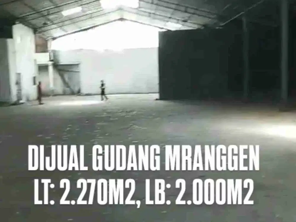 DIJUAL GUDANG MRANGGEN DEMAK, JALAN RAYA SEMARANG - PURWODADI