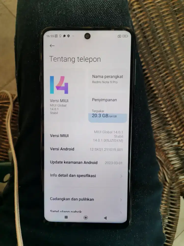 Redmi Note 9 Pro 6/64GB Nominus