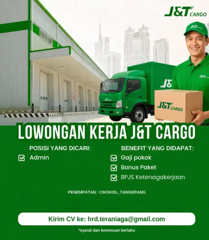 Lowongan Kerja Loker Admin Expedisi JNT