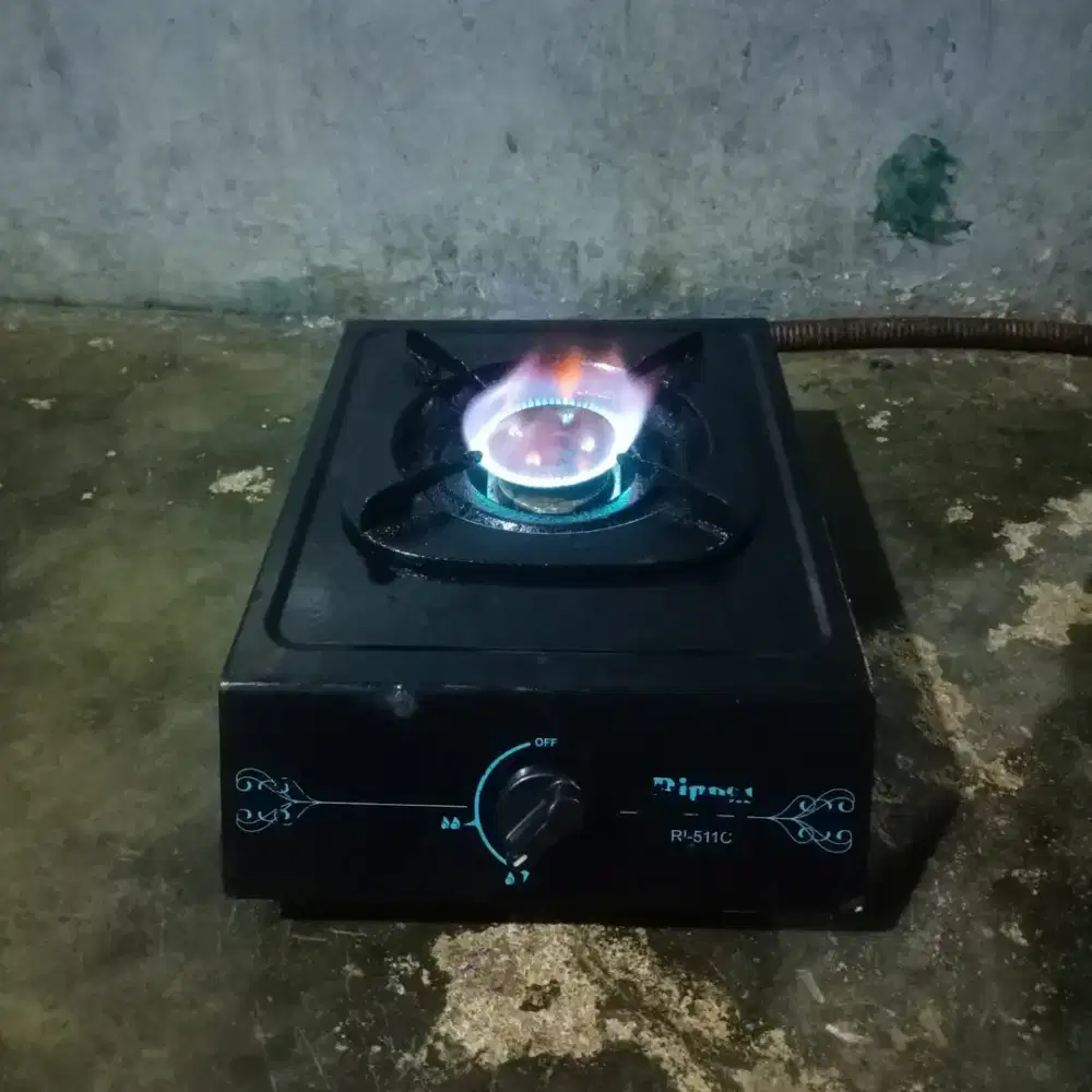 KOMPOR RINAI 1 TUNGKU + SELANG DN REGULATOR