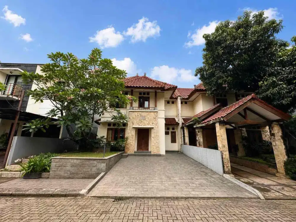Rumah Etnik di Bali View Kawasan Elite di Cirendeu