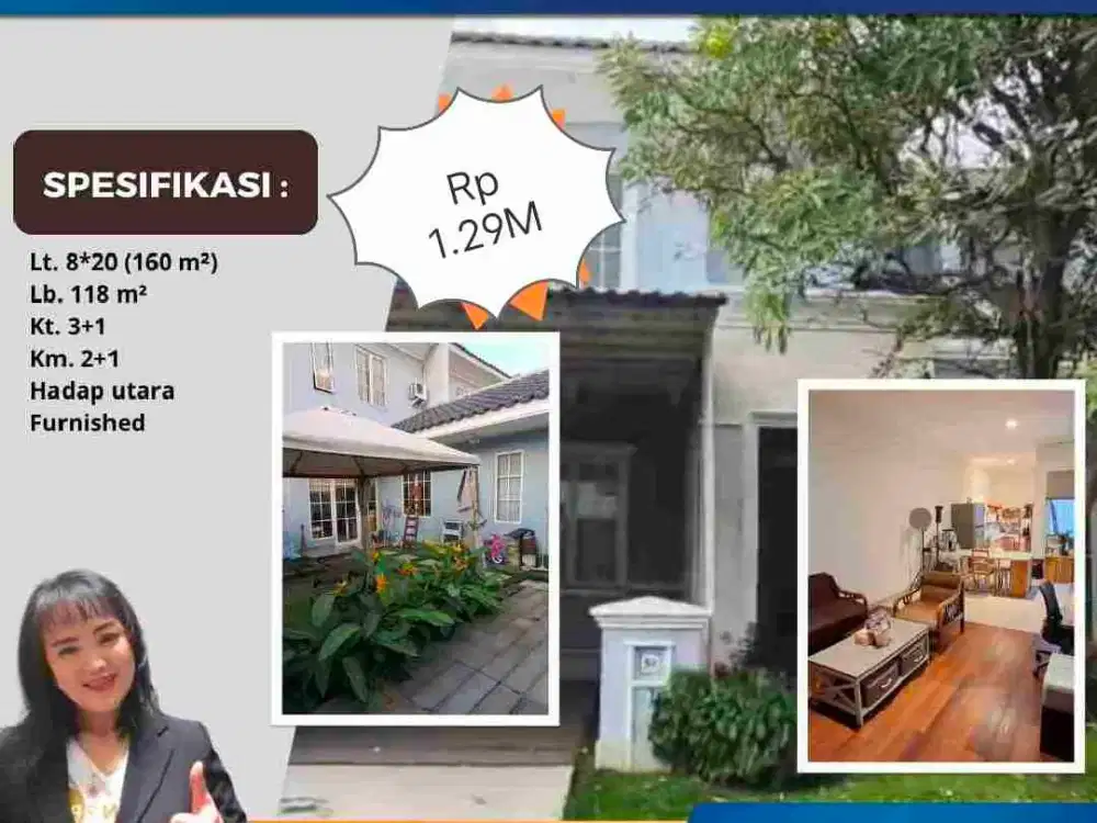 Daru Lt. 160 Siap Huni Suvarna Lavon Cikupa Tangerang