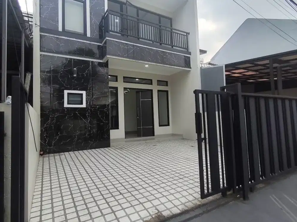 Rumah Minimalis Modern Di Vila Melati Mas Tangerang 1KA0001Y