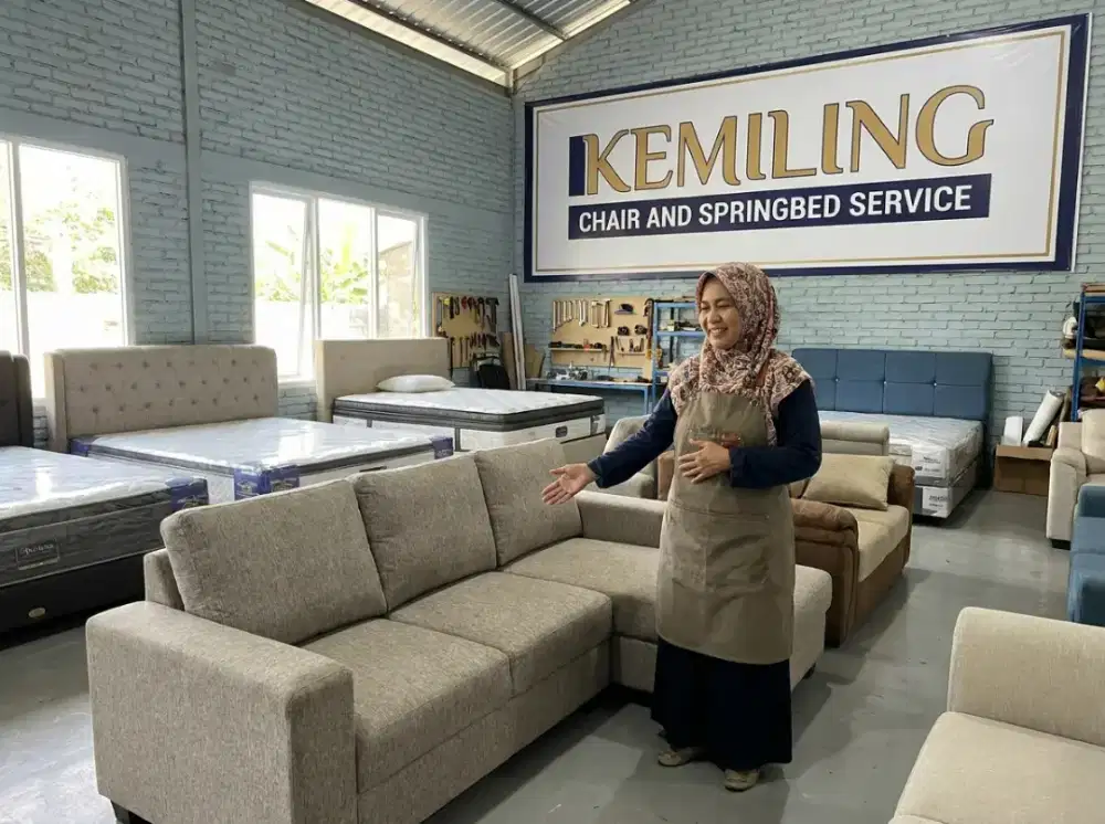 Servis kursi dan springbed antar jemput