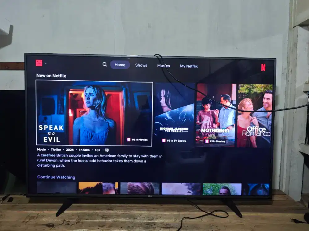 TV LG 65inch smart TV/dogital