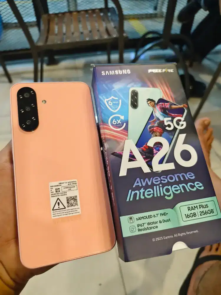 Samsung A26 5G 8/256gb istimewa garansi panjang