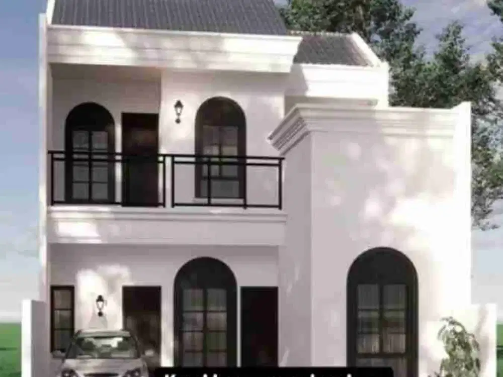 Rumah Baru Clasik Modern 2lantai di Pesona Anggrek kota Bekasi