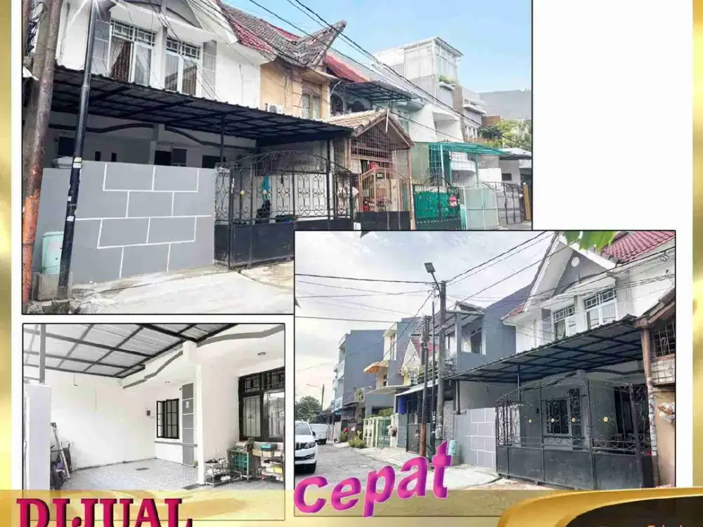 DIJUAL RUMAH 2,5 LANTAI DI TAMAN PALEM LESTARI CENGKARENG JAKARTA BARAT