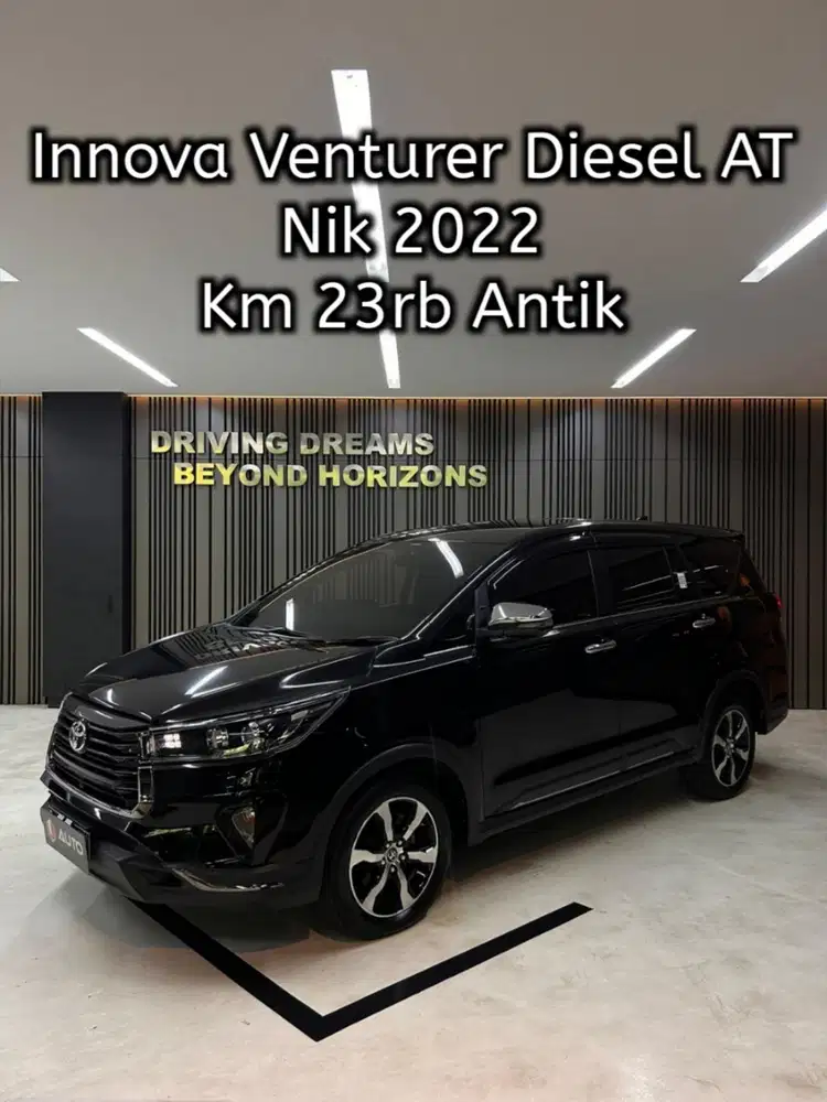 Toyota Innova Venturer 2.4 Diesel AT 2023 Hitam B2004NW Nik 2022