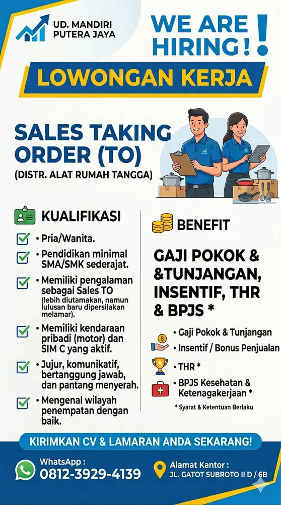 SALES TAKING ORDER | SALES LAPANGAN