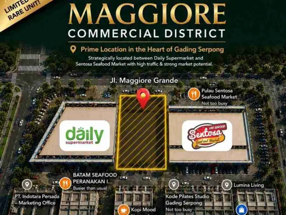 STUDIO LOFT MAGGIORE JUNCTION GADING SERPONG ONLY 4 UNIT FIRST COME FIRST SERVE