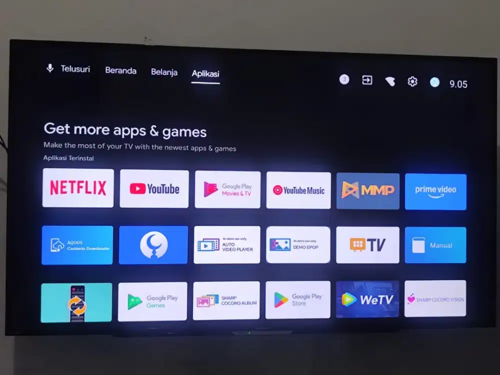 Smart tv sharp 50 inh