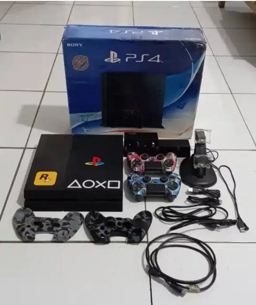 PS4 SONY ORI - FAT 500GB SERI12 - Seri Tinggi Original