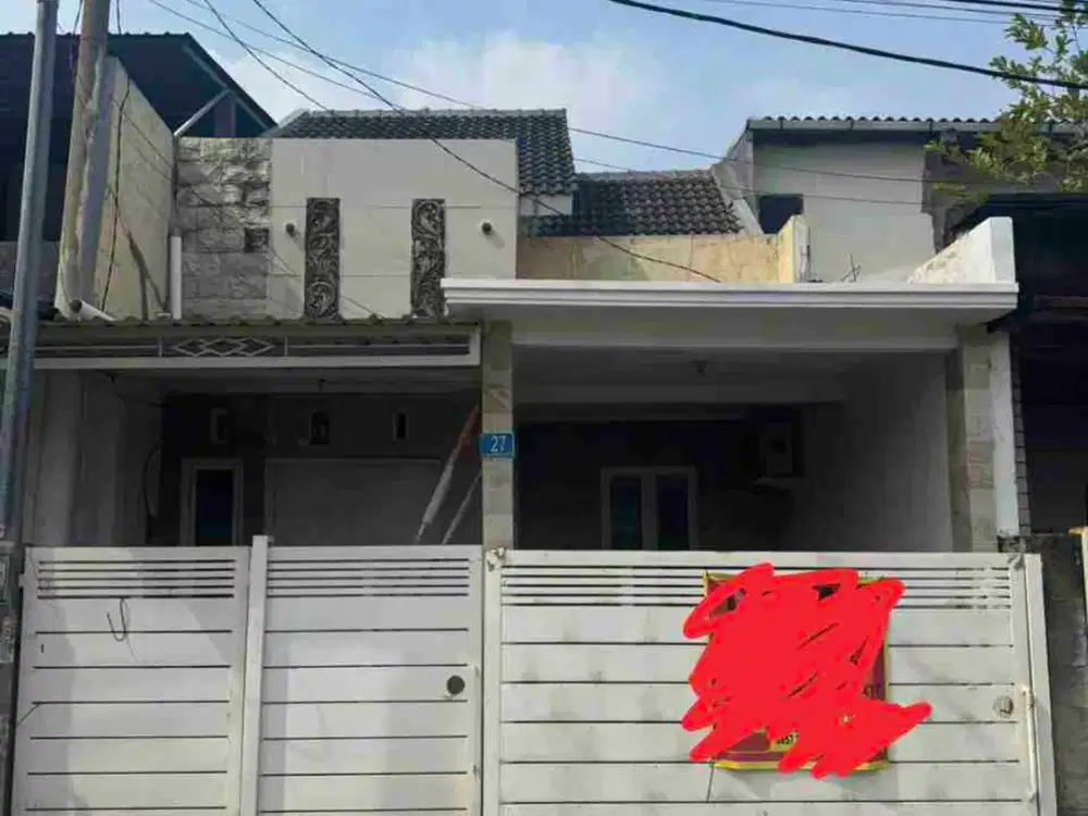 Diluar via lelang Rumah Medokan Sawah Timur lokasi Dekat kampus
