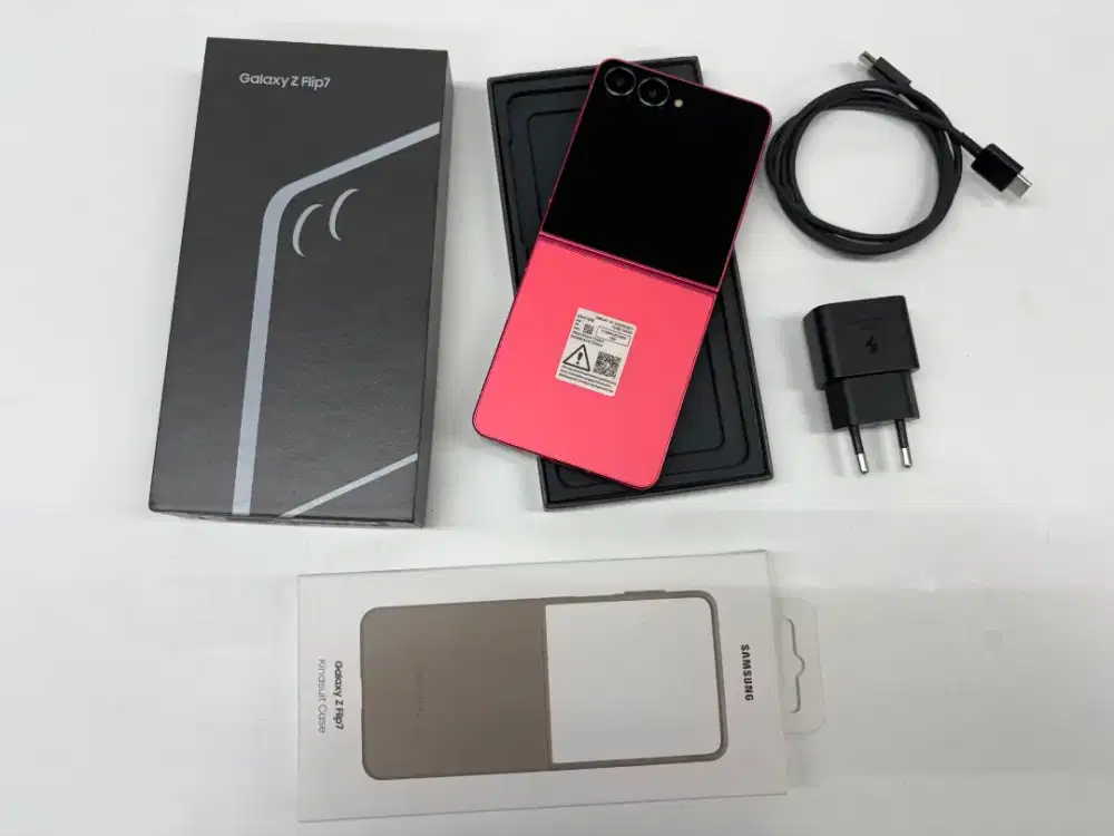 Samsung Z Flip7 256GB Coral Red Flip 7 Resmi SEIN