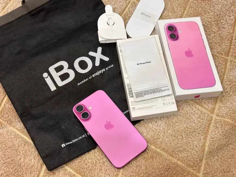 Iphone 16 RESMI IBOX MULUS boleh TT atau CASH