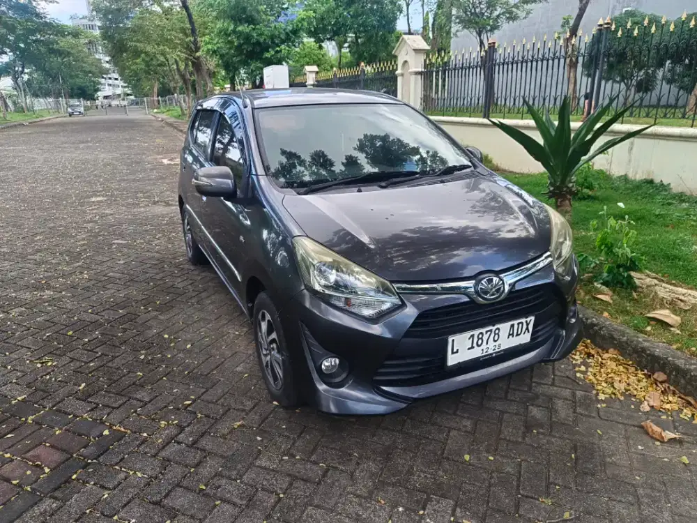 DIJUAL TOYOTA AGYA TIPE G 1200cc TH. 2018 AKHIR PEMAKAIAN 2019
