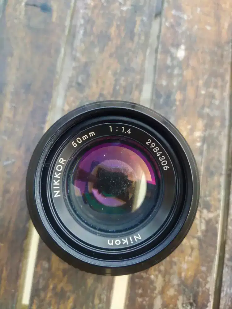 Lensa nikon 50mm jamur tipis 1.4 kd 2984306