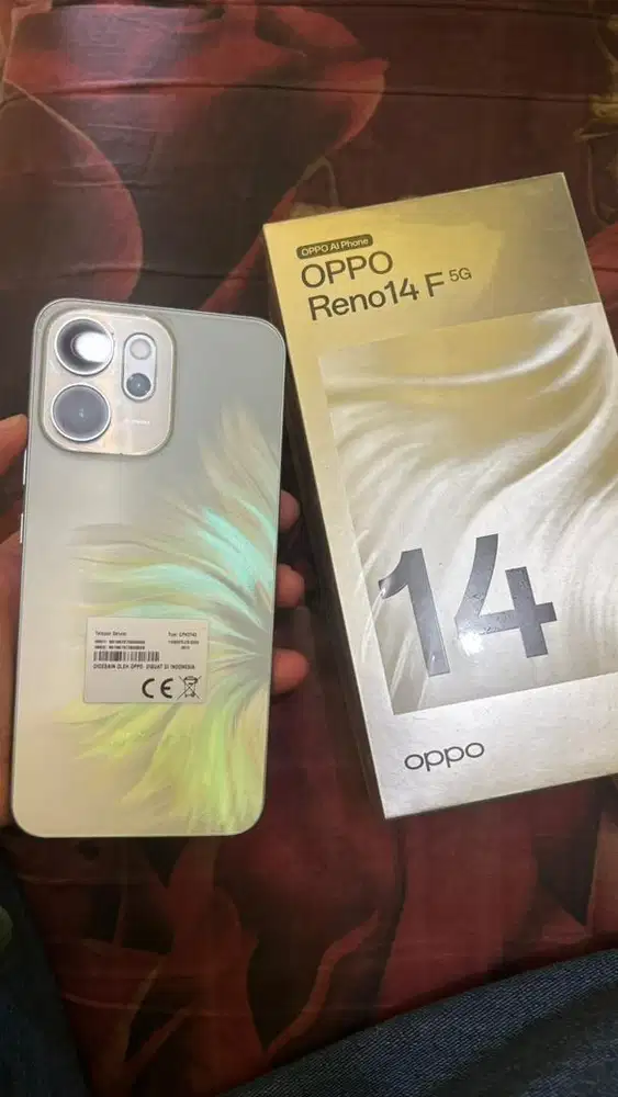 Dijual oppo reno 14F (seken)