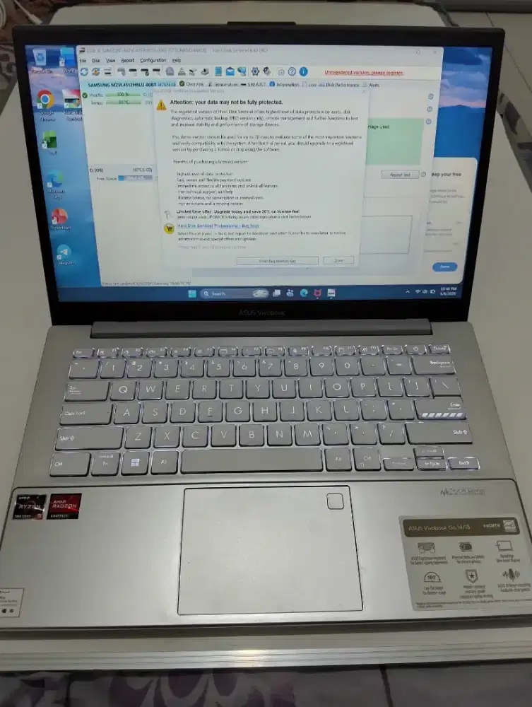Asus vivobook go 14/15 Mulus like new Garansi ON