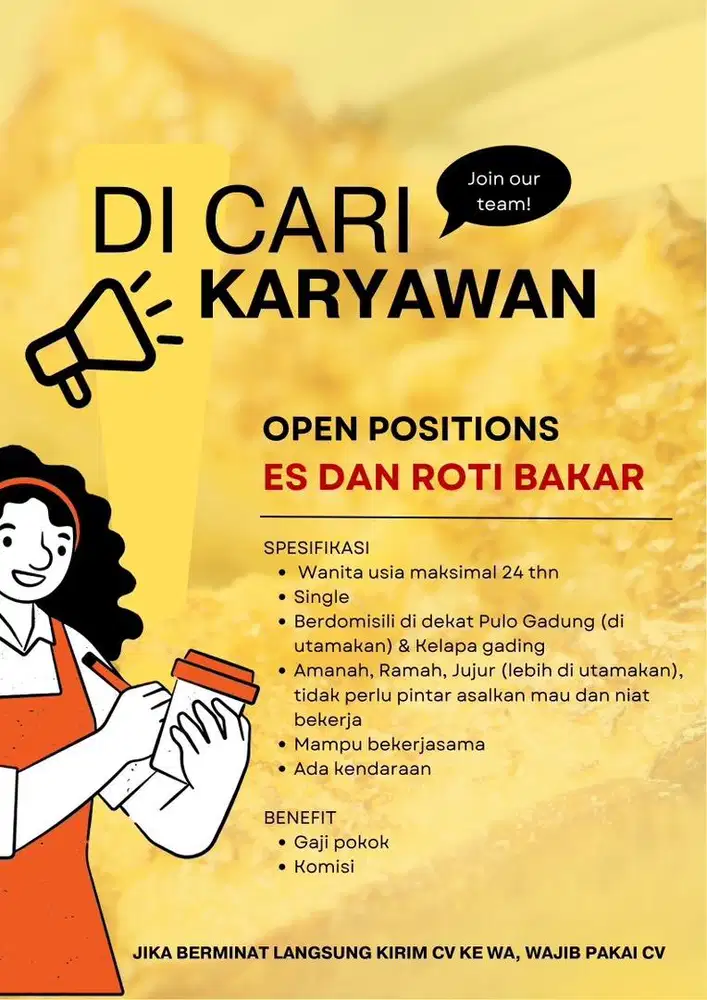 Di cari karyawan