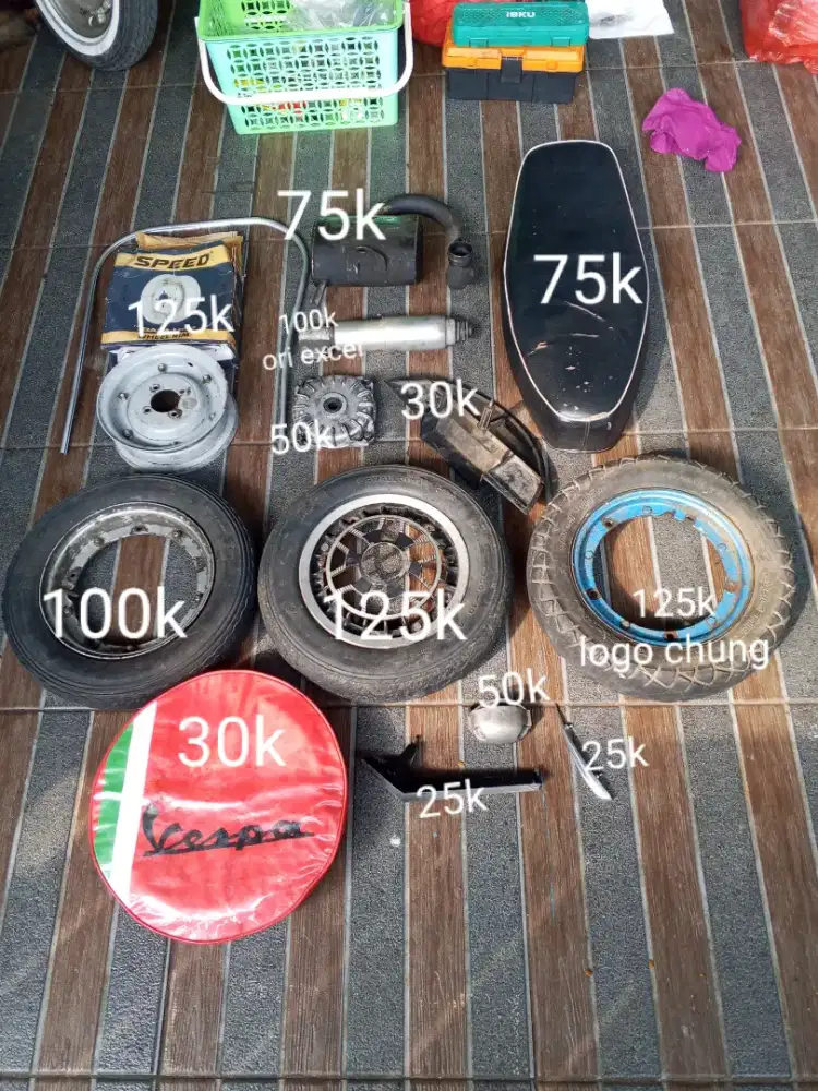 Sparepart Vespa