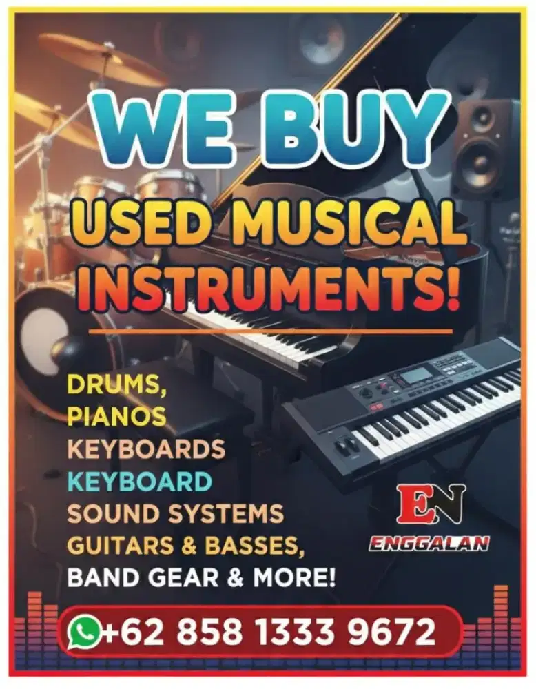 DI CARI UNTUK DI BELI KEYBOARD