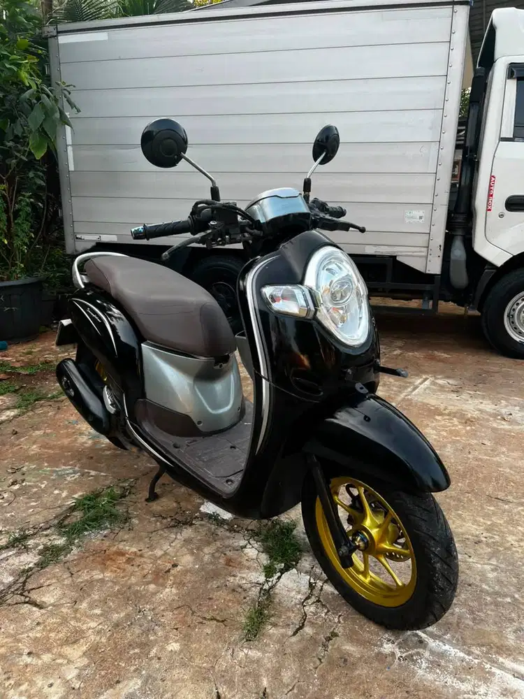 Honda Scoopy 2018 Hitam