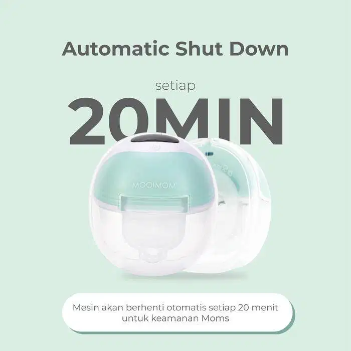 MOOIMOM M3 2 pcs | Pompa Asi Electric Portable