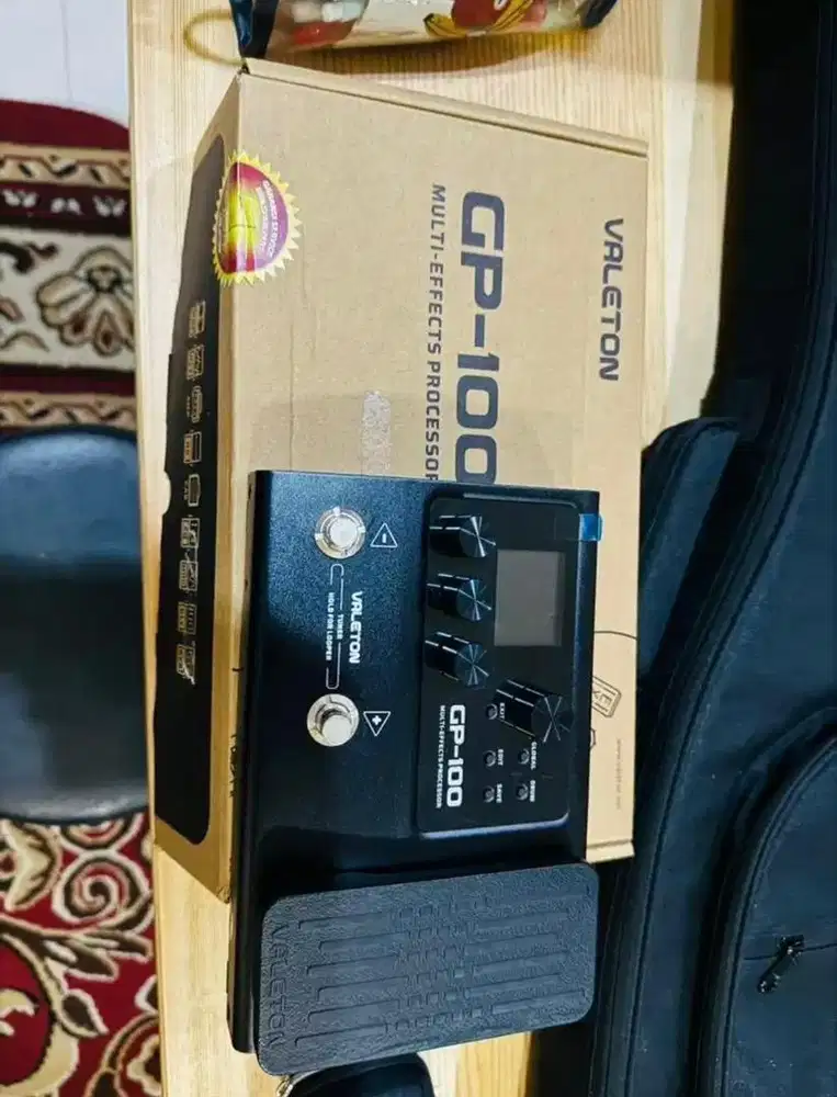 Valeton Gp 100 Normall Fullset box dan garansi on