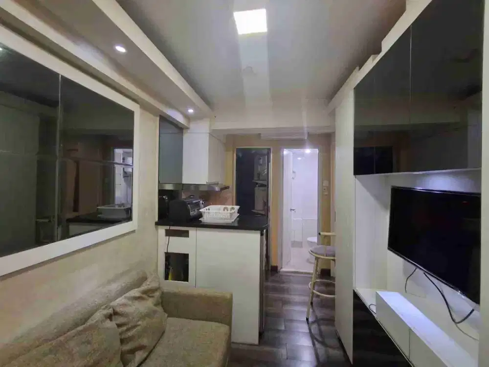 Sewa type 1BR Furnished apartemen Bassura City tower Geranium