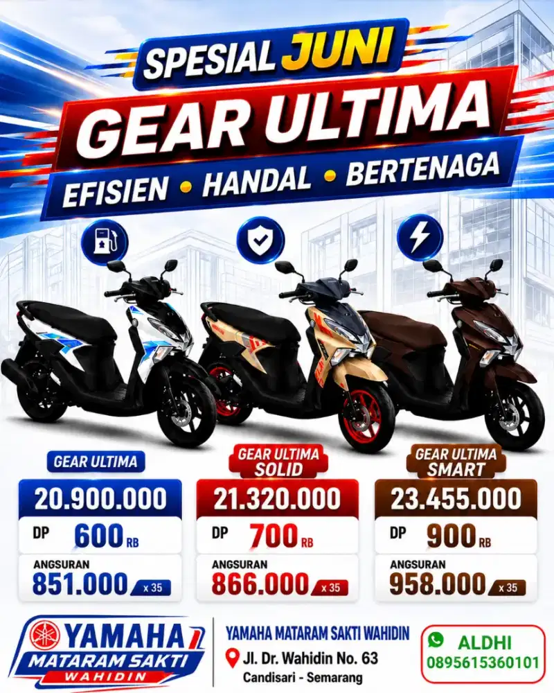 Promo Yamaha Gear