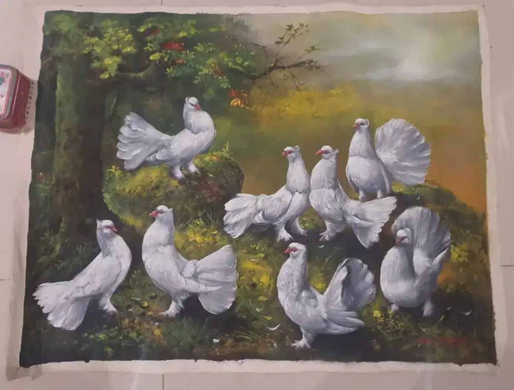 Lukisan Canvas karya Dede Mahyudin