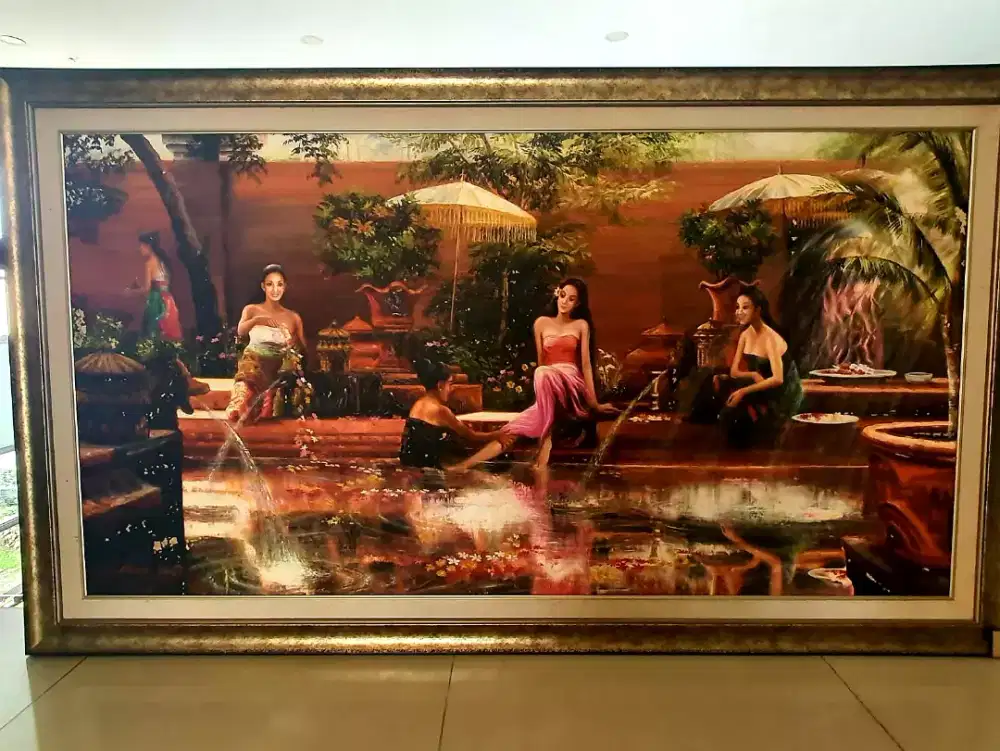 Lukisan Canvas karya Ahmad Ahid