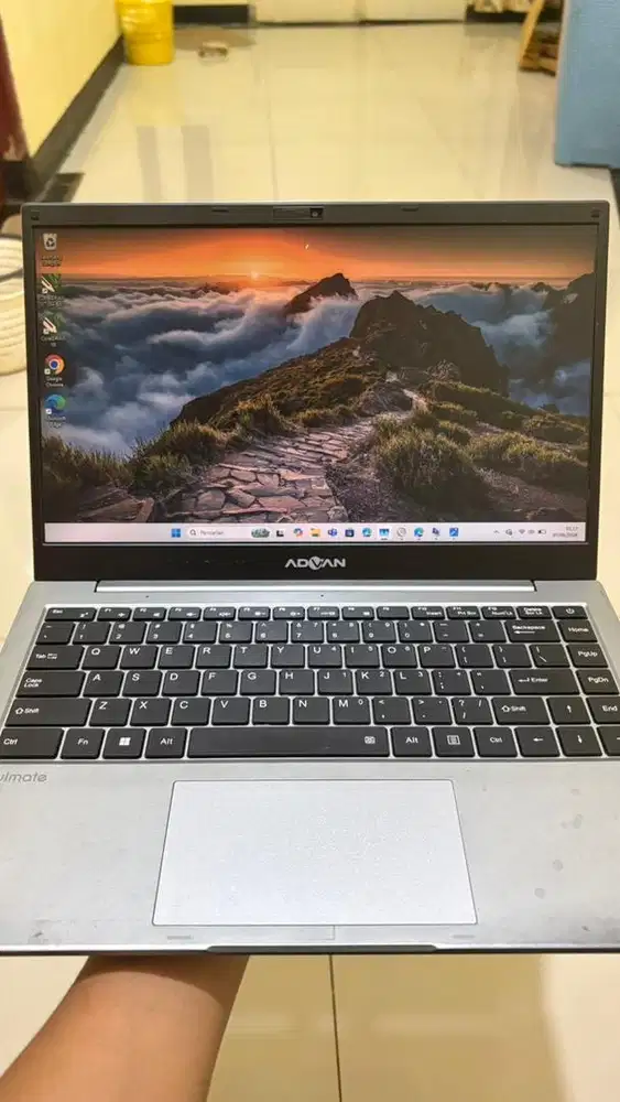 Laptop ADVAN Soulmate 14 Intel Celeron N4020 RAM 4GB SSD 128GB