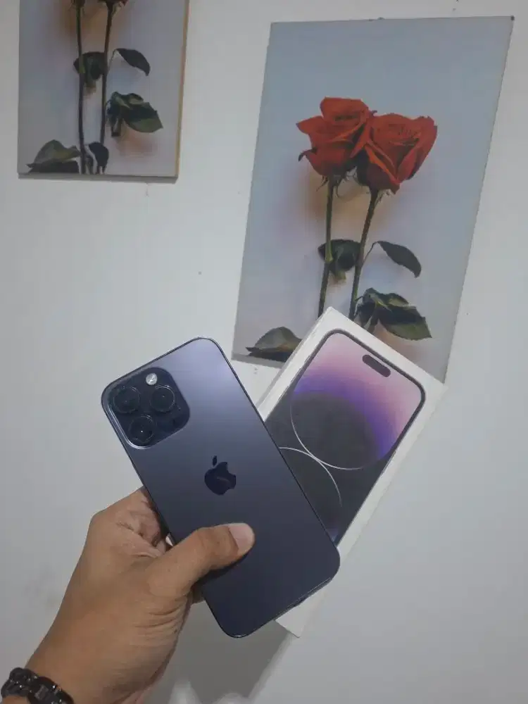 MURAH JUAL CEPAT Iphone 14 Promax 128GB Fullset no iphone 14 plus ibox