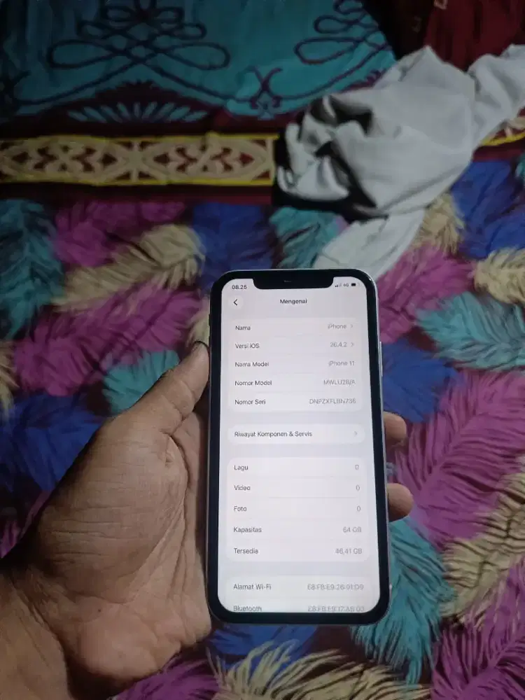 Iphone 11 64 GB Inter alloprator