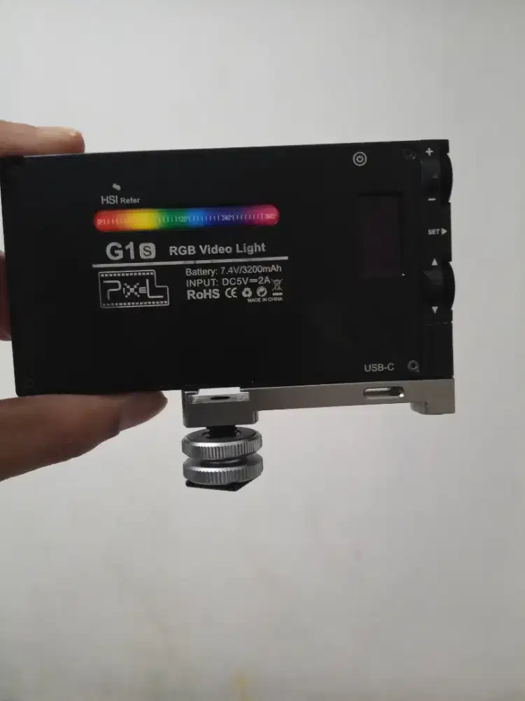 Dijual Lampu Video Light RGB Pixel G1S