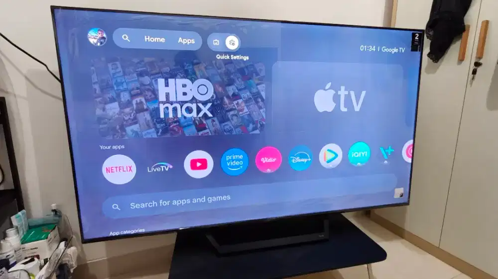 TELEVISI 65 Inc HDR Qled AQT65S80EUX