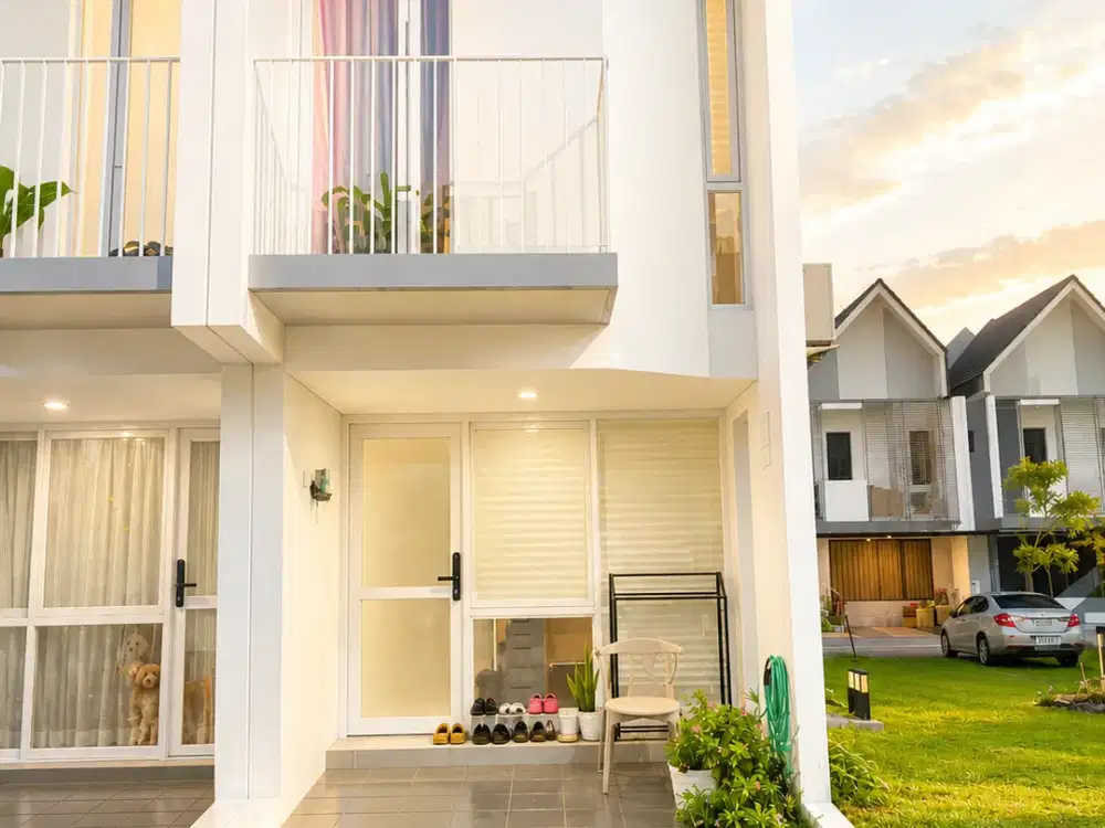 JUAL RUGI Rumah Hoek Myza BSD Full Furnished Siap Huni