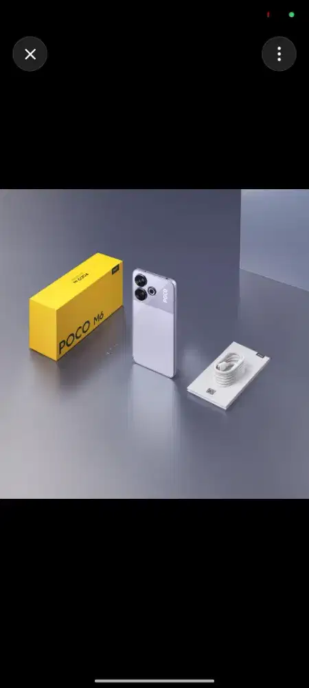POCO M6 lecet pemakaian