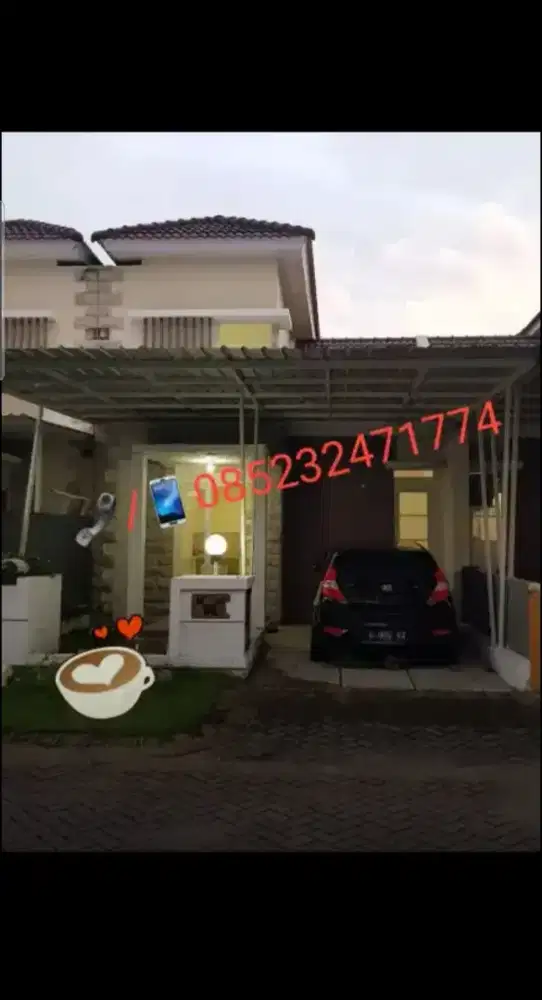 Dikontrakan Rumah Puri Surya Valencia Sidoarjo