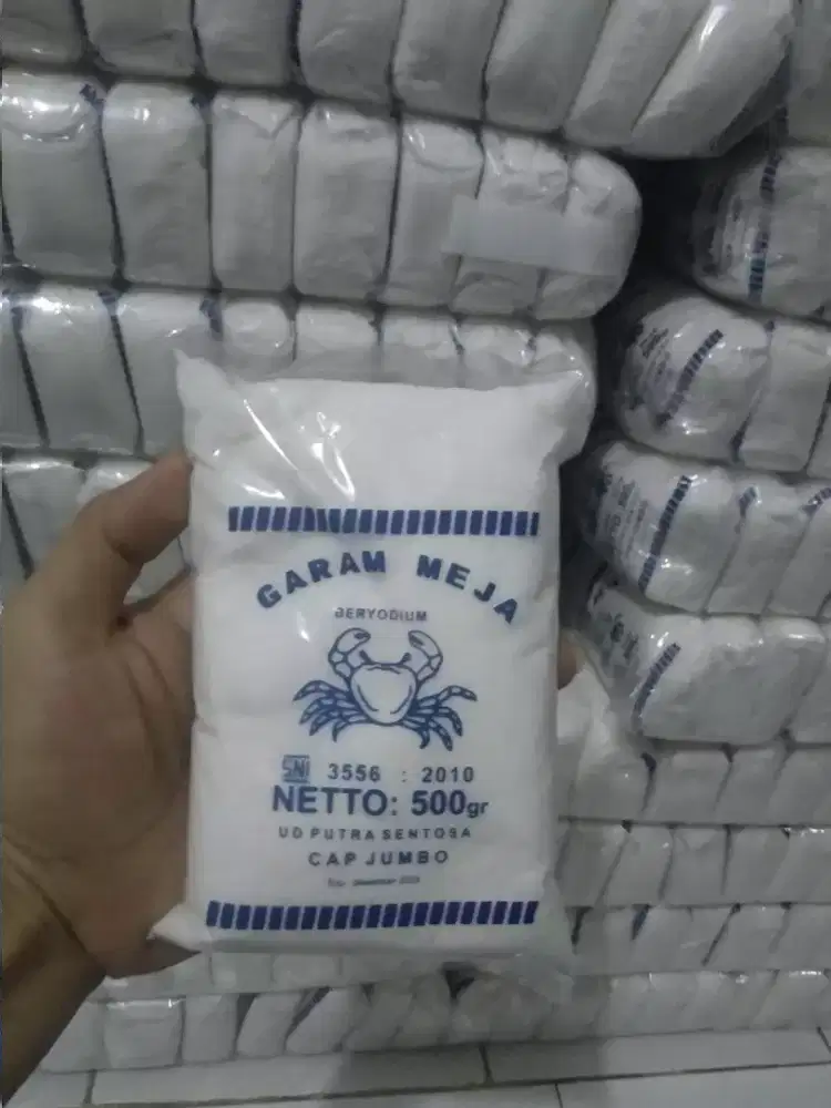 garam cap kepiting jumbo 500gr