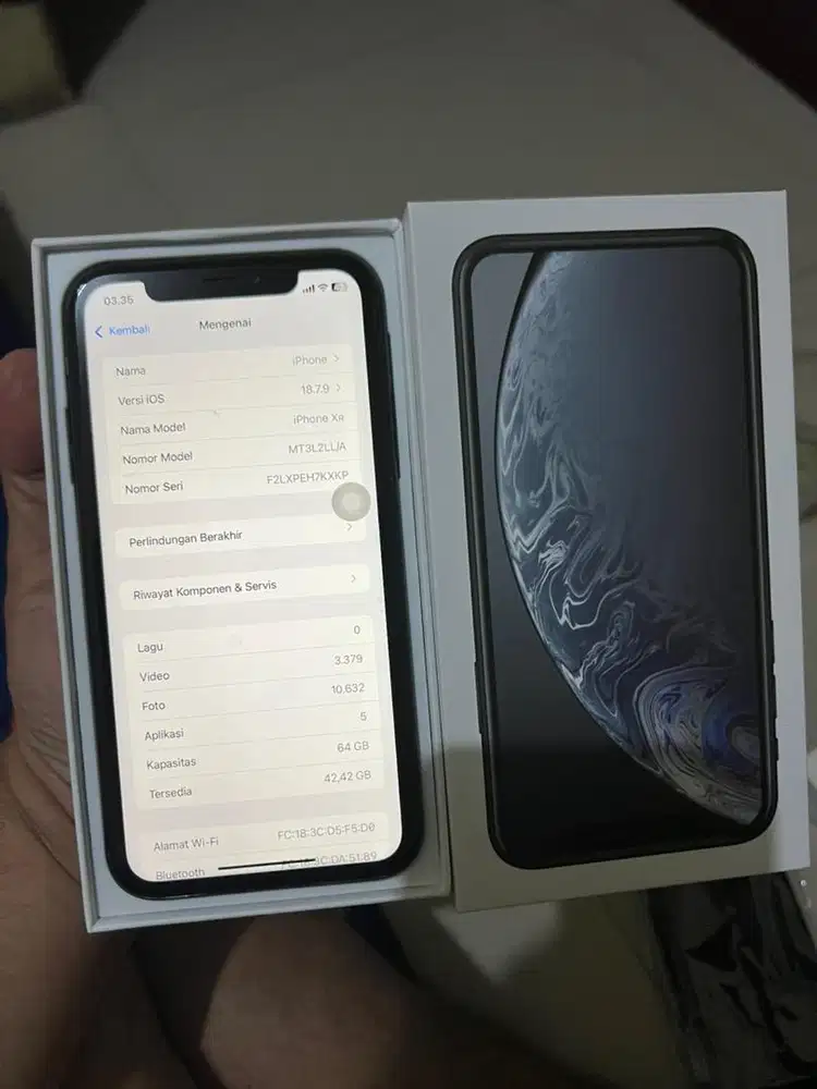 Bismillah sold iphone Xr 64 interr