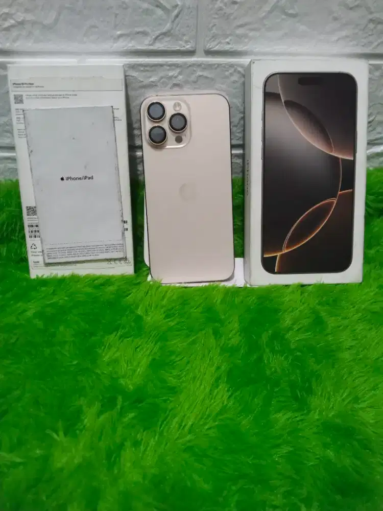IPHONE 16PRO MAX IBOX 256GB FULLSET Healt Batre 90%