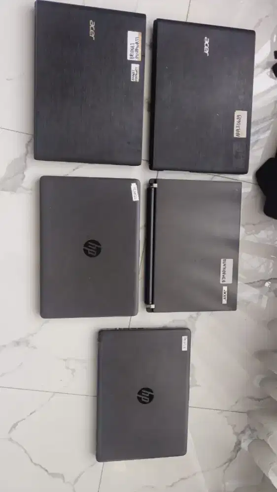 Laptop 2nd HP dan Acer