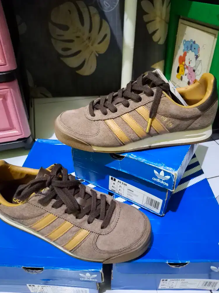 ADIDAS AS520 BROWN ORIGINALS