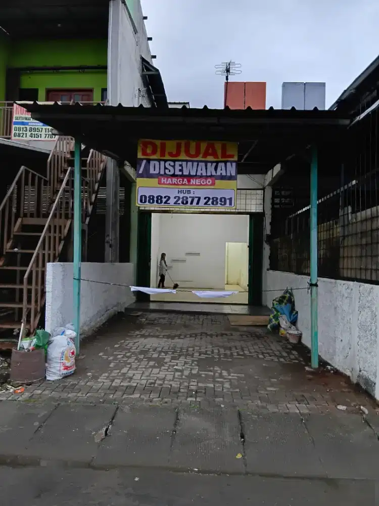 Harga nego di bawah pasar  ruko  KGV dijual/disewakan