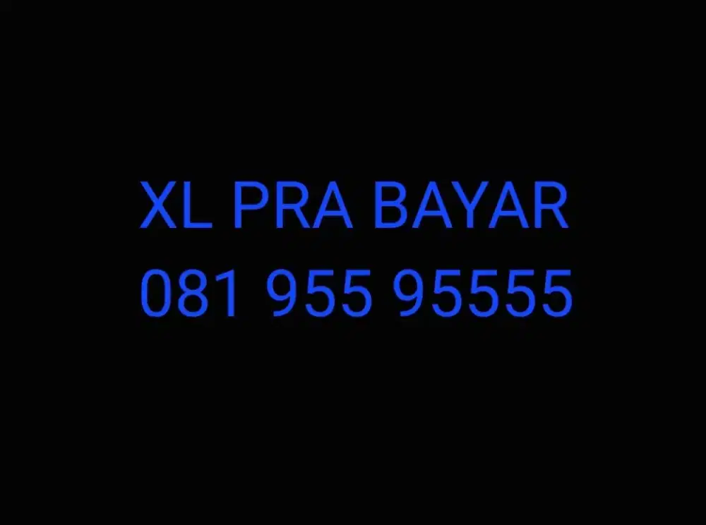 XL Prabayar 95555